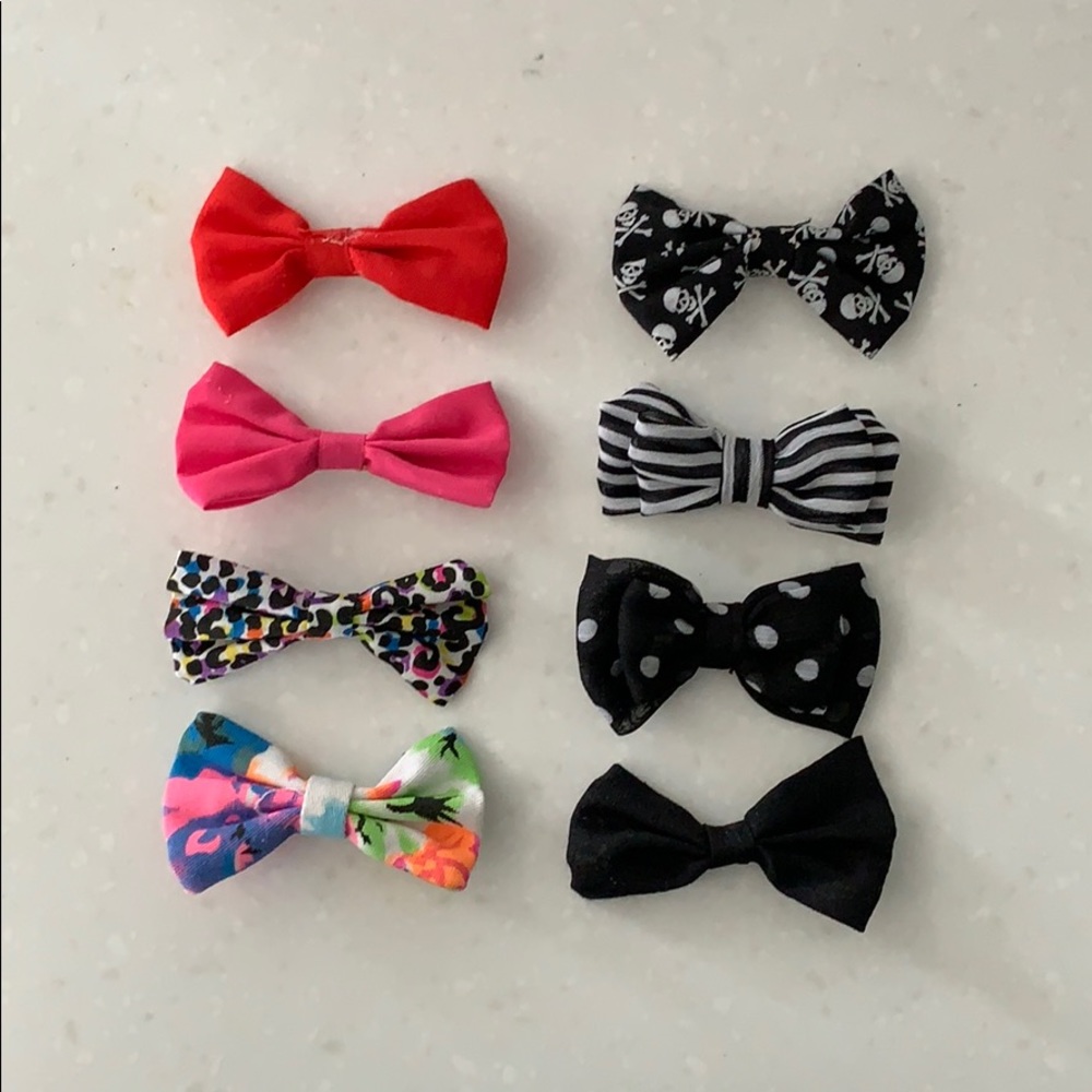 Small Soft Hair Bows
